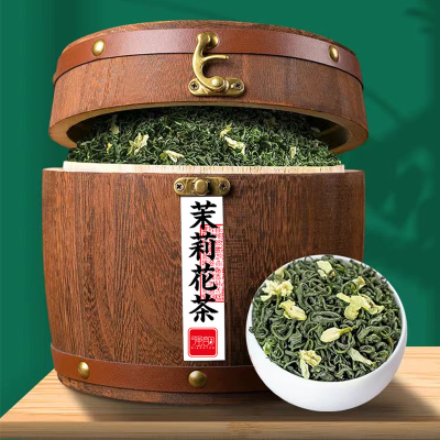 强韵350g木桶茉莉花茶 传统工艺 七窨一提 高山茉莉