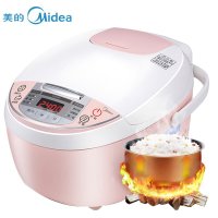 美的(Midea) 电饭煲 WFS3018Q 微压蒸汽阀 黄晶蜂窝内胆 家用多功能电饭锅3升/3L