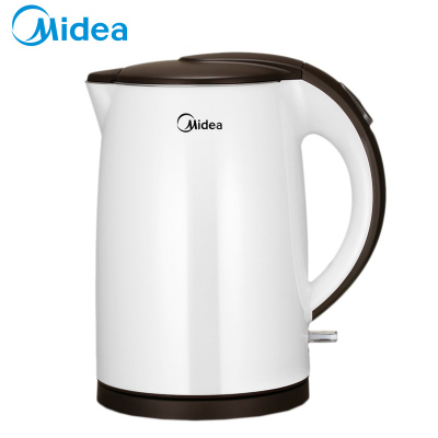 美的(Midea) 不锈钢烧水壶 TM1502b 电水壶 家用电热水壶 1.5L双层防烫保温