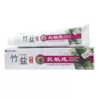 竹盐牙膏精品抗敏感改善牙齿敏感机制 护龈防蛀 去黄去渍牙膏150g 抗敏感牙膏150g(保护牙龈)