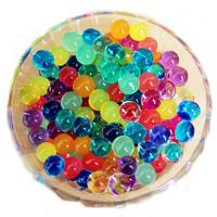 1万颗粒每包水晶泥泡大珠水培植物珠子水培珠水晶宝宝吸水球弹珠 混色 1包(1万颗)