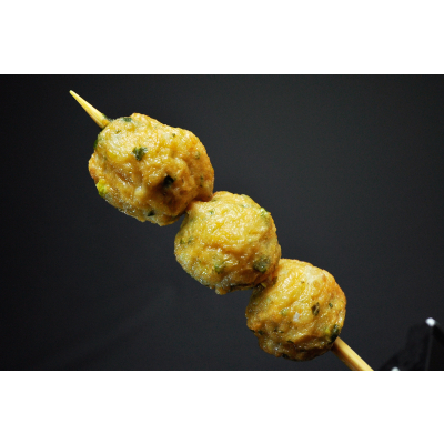 三鲜芥菜串