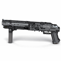 ORSIM奥森Reobrix77002军事矮子散弹积木枪模型男孩拼装礼物玩具