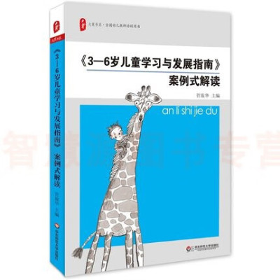 3-6岁儿童学习与发展指南案例式解读 幼教专业书籍 3到6岁发展指南 幼儿教师至园长培训考编用书 幼儿园学前教育指导纲要