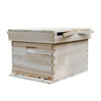不煮腊(散装空箱子) 十框七框蜂箱养蜂工具全套煮蜡杉木蜜蜂意蜂箱中蜂标准平箱蜂蜜箱