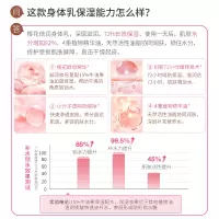 [撩人樱香]日本樱花倍润身体乳 260g 樱花身体乳保湿滋润秋冬女士持久留香遇见香氛官方旗舰店