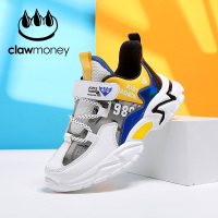 Claw money正品2021新款男儿童运动鞋中大童跑步鞋小学生男孩鞋子