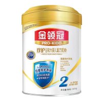 伊利金领冠珍护2段较大婴儿配方奶粉800g(6-12个月)