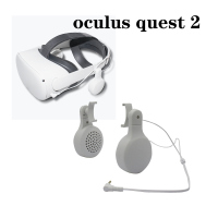 适用于Oculus quest 2vr眼镜一体机耳机可自行调节活动耳机