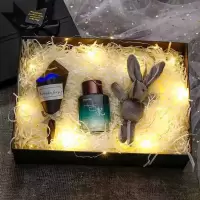 香水+兔子 送给男朋友的礼物生日礼物送男生老公七夕情人节异地恋特惊喜创意