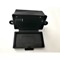老板电池盒一个 老板煤气灶燃气灶配件电池盒子黑色塑料电源盒子通用款705单电池