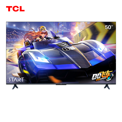 TCL 50V8E 智能液晶平板电视机50英寸 高色域 NFC投屏 2+32GB 低蓝光护眼