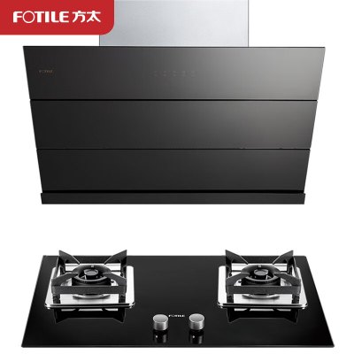 方太(FOTILE)JQ35A+TH12B 家用烟灶套装 油烟机 21大风量+4.2KW大火力灶具