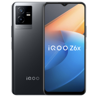 iQOO Z6x 5G新品 8+128G 黑镜 6000mAh巨量电池 44W闪充 6nm强劲芯 5000万像素超清主摄 五重冰封散热系统 雷霆扬声器