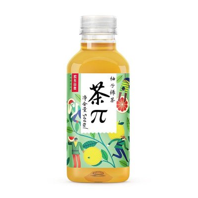 农夫山泉茶派茶π柚子绿茶500mL