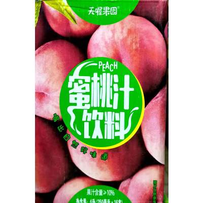 天喔果园 蜜桃汁 250ml×16