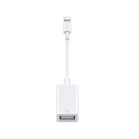白色 苹果OTG转化器 适用苹果外接U盘OTG转接头lightning转至USB优盘3.0转换器连接线