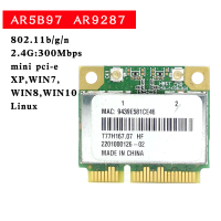 AR9287_半高 AR9382 5G双频MINI PCIE笔记本内置无线网卡wifi模块AR9280 LINUX