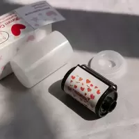 [8张]彩色胶卷 胶片相机傻瓜复古相机甜心爱心胶卷彩色200-400度135负片8张35mm