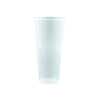 安居先森一次性透明奶茶塑料杯700ml(一箱500个)