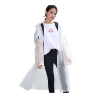 安居先森KS372EVA14背包加厚时尚成人雨衣EVA 白色XL(件)