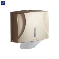安居先森壁挂式ABS加厚纸巾盒厨房卫生间擦手纸盒 香槟金