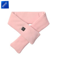 安居先森22D65防寒保暖自发热围巾USB充电 粉色(条)