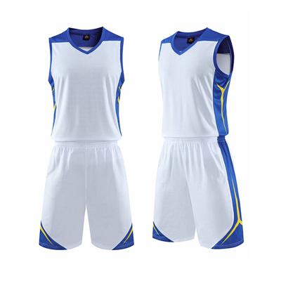 安居先森1908篮球衣套装白蓝2XS-6XL