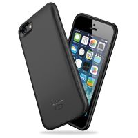iPhoneSE[全包升级款]黑 10000毫安 iPhoneSE背夹电池5S专用充电宝超薄苹果五代电源手机壳冲1000