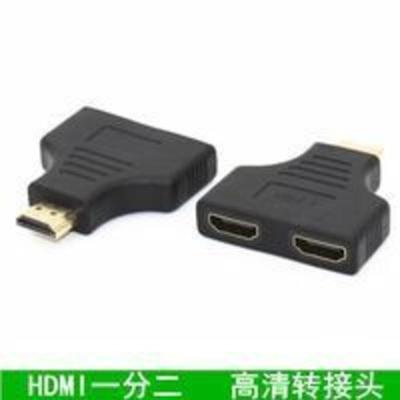HDMI分配器一进二出HDMI分线器一分二高清共享电脑视频转换头1分2 HDMI分配器一进二出HDMI分线器一分二高清共