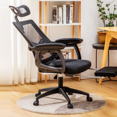 电脑椅家用久坐办公座椅电竞椅书房可躺学习椅子人体工学转椅