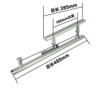 淋浴房拉手浴室玻璃门拉手不锈钢浴室移门把手孔距440扶手