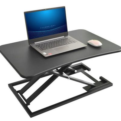 站立式可升降电脑桌折叠笔记本电脑架子桌上桌移动站立办公工作台