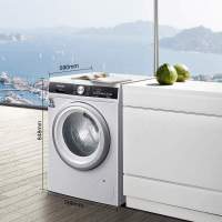 西门子(SIEMENS)WG52A1U00W 滚筒洗衣机10KG 大容量 健康除菌 专业洗涤 BLDC变频电机