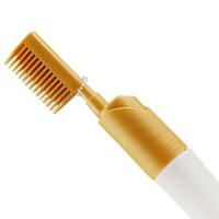 染发梳子1梳黑焗油梳子梳染发膏刷子专业工具可清洗黄色染发梳 1把装