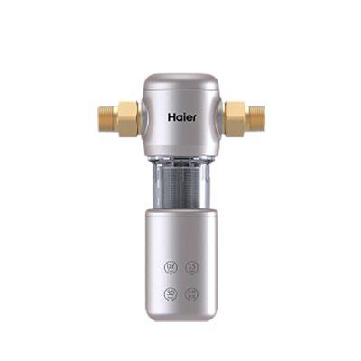 海尔 (Haier) 前置过滤器4.5T大通量家用全屋净水器自来水过滤器前置净水器智能过滤器 HPF40前置净水器