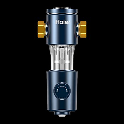 海尔(Haier)[新款升级]前置过滤器家用反冲洗6.3T大通量前置净水器中央全屋自来水过滤器别墅管道过滤器HP35