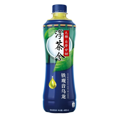 可口可乐淳茶舍铁观音乌龙瓶装480mL