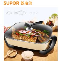 苏泊尔(SUPOR) 多功能电火锅 7.5L大容量 电热锅家用电炒锅不粘电锅 JJ4030D804