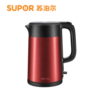 苏泊尔(SUPOR)电水壶电热水壶烧水壶开水壶煮水壶热水壶1.7L双层防烫304不锈钢内胆 SW-17S58A