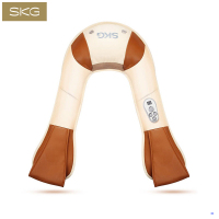 生日礼物SKG 4095肩颈按摩披肩颈椎加热按摩家用捶打多功能按摩仪