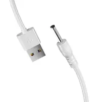 奥克斯电动牙刷专用数据线USB转DC3.5毫米圆头充电线耐用 奥克斯电动牙刷通用充电线