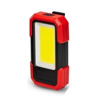COB工作灯强光手持式带磁铁汽车检修灯LED超亮工作灯 红色电池款 30g