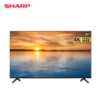 夏普(SHARP) 4T-L60B5CA 60英寸 4K超高清 日本原装面板 语音遥控 智能网络 平板液晶电视机