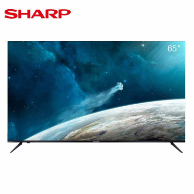 夏普(SHARP) 65B3RZ 65英寸 4K超高清 全面屏 杜比音效 2+16G 语音遥控 网络液晶平板电视机