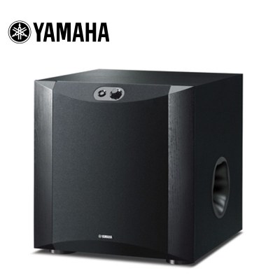 YAMAHA/雅马哈 NS-SW300 超重木质低音炮音箱有源10寸低音炮自带开关音量调节 低音喇叭黑色