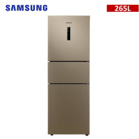三星(SAMSUNG) BCD-265WMTISK1 家用280升风冷无霜智能变频三门电冰箱 全环绕气流 宽带变温 金色