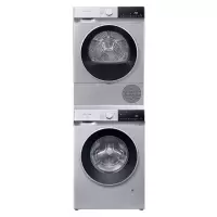 西门子WG52E1U80W+WQ53E2D80W洗烘套装 10kg 10kg 冷风护理