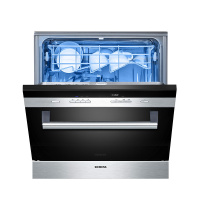 西门子洗碗机 8套(A版)*SC74M620TI 嵌入式加强烘干全自动 高温消毒自动洗碗机