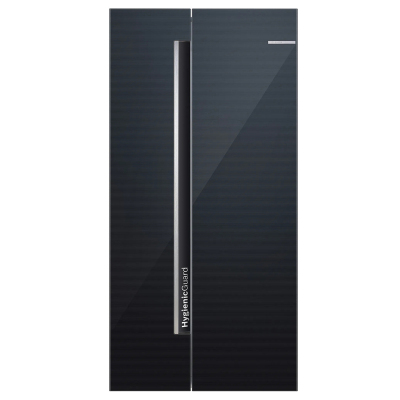Bosch/博世 KAN98VA55C 630L大容量气密保鲜除菌镜钻黑对开门冰箱